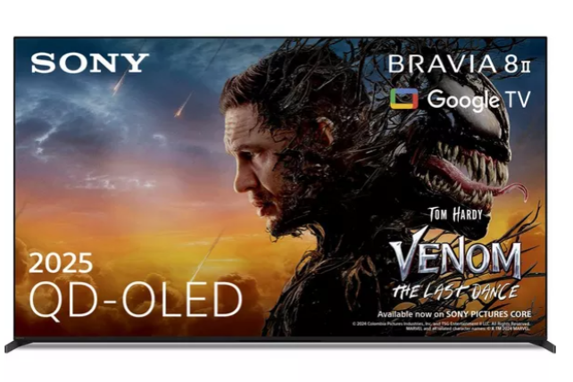 SONY BRAVIA 8 II 55" QD-OLED 4K HDR AI Smart TV - K55XR8M25BP