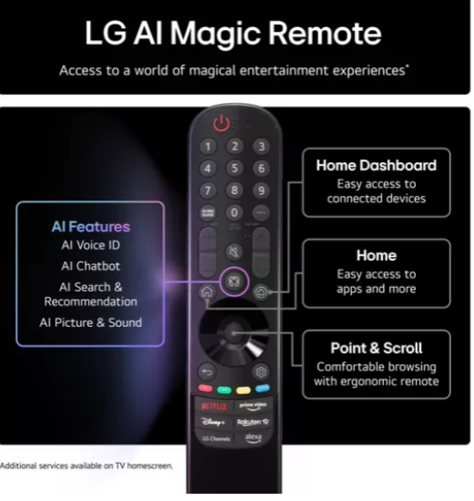 LG C5 65" OLED evo AI 4K HDR Smart TV 2025 - OLED65C54LA - Image 3